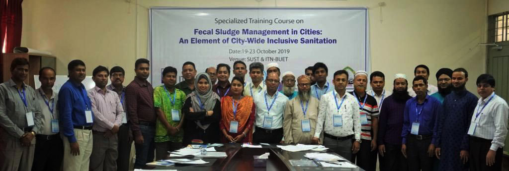 Training for Paurashava and DPHE officials on effective management of fecal sludge