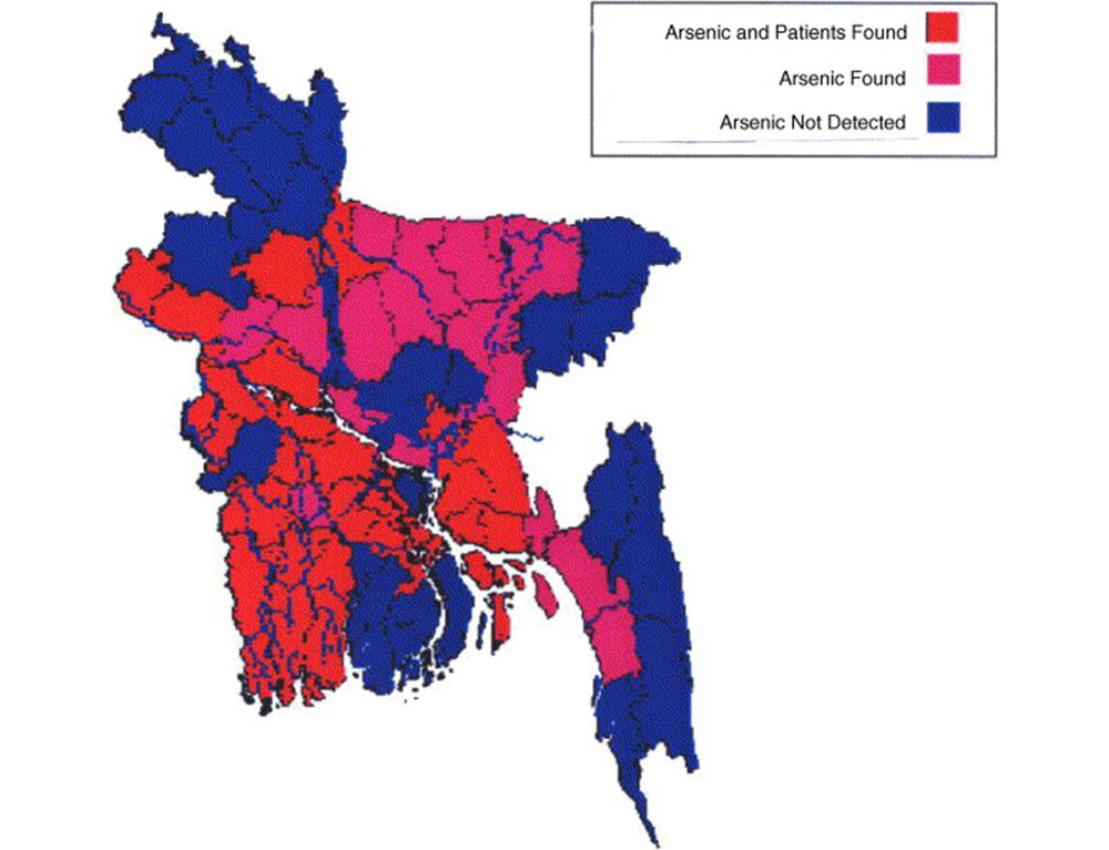 Arsenic Zone of Bangladesh