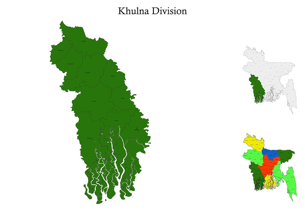 Khulna Map
