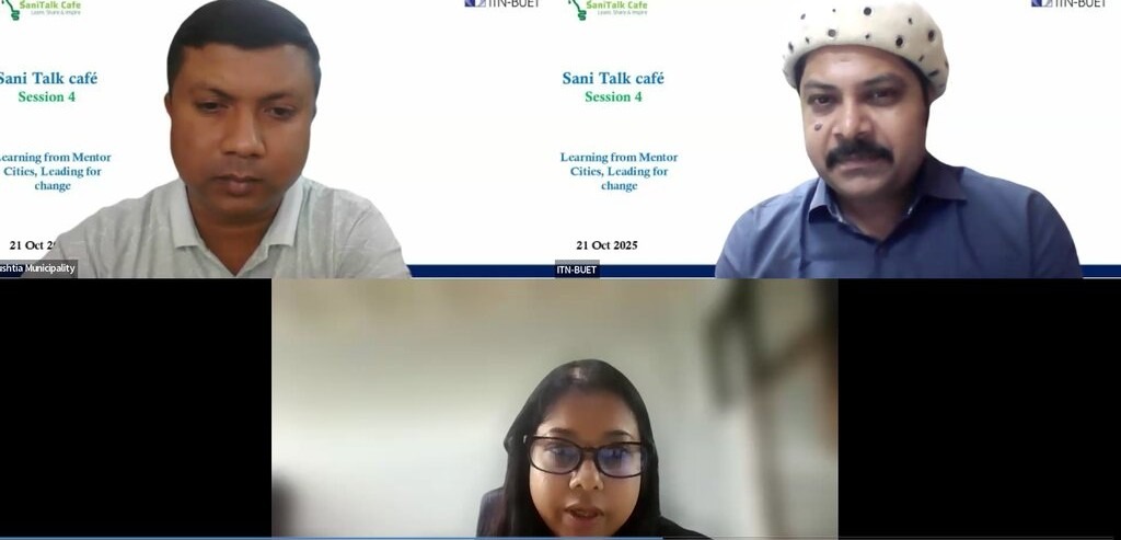Sani Talk Café session 4 highlights leadership and learning from Bangladesh’s CWIS mentor cities (1)